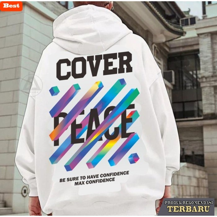 hoodie pria keren HOODIE JUMBO JAKET BIGSIZE M L XL XXL 3XL 4XL 5XL 6XL 7XL PRIA WANITA - Putih, S