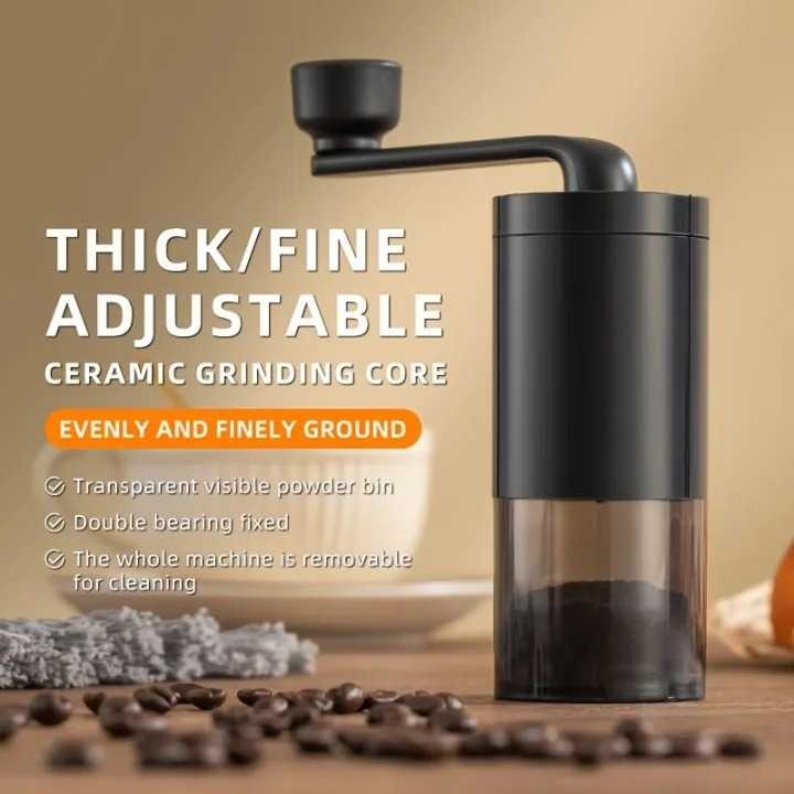 

Alat Penggiling Kopi Manual Hand Coffee Grinder Ceramic Burr