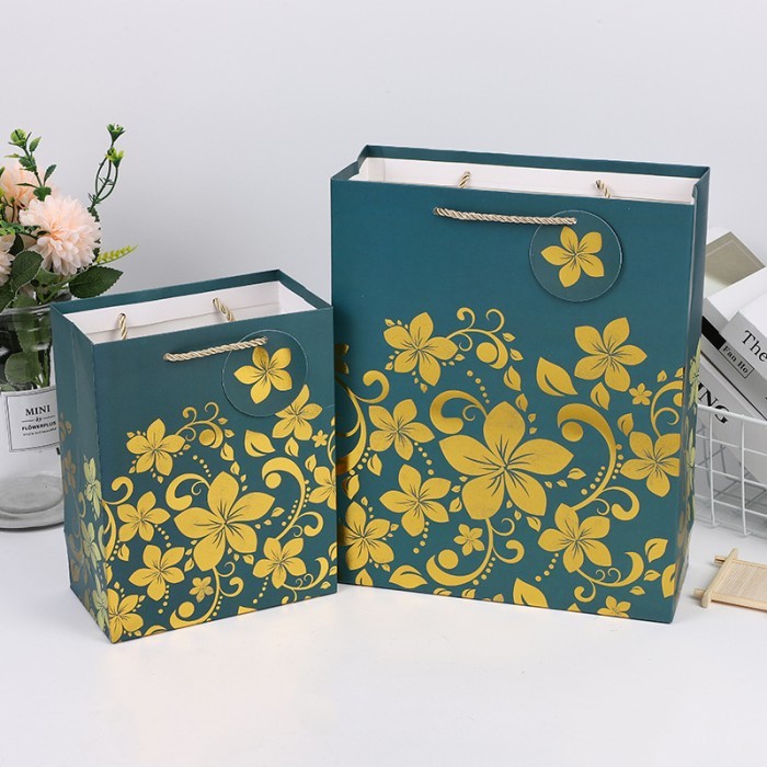 

Paper Bag Netral Natal Imlek Lebaran Tas Kantong Kado Bunga Hampers - BUNGA - HIJAU