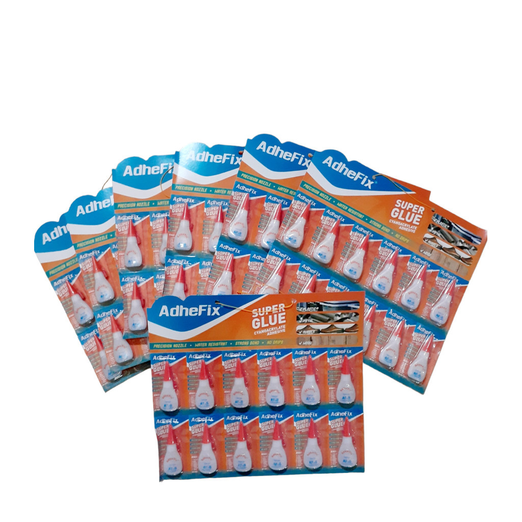 Lem power - lem super glue merk ADHEFIX lem serbaguna lem korea cair tetes