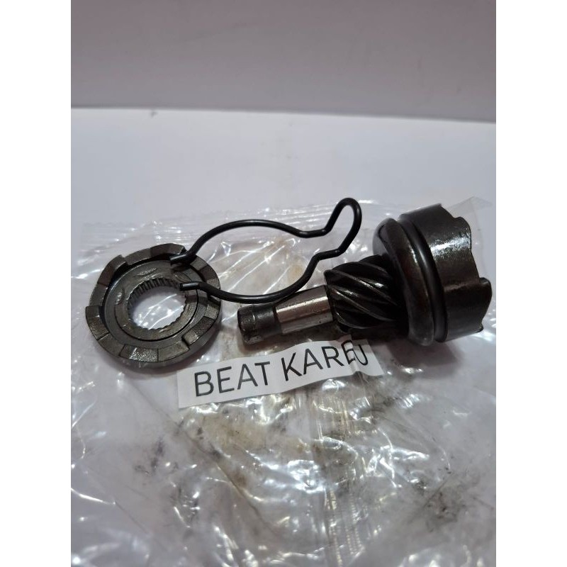 GIGI PINION KICK STATER VARIO KARBU, BEAT KARBU SET 3PC