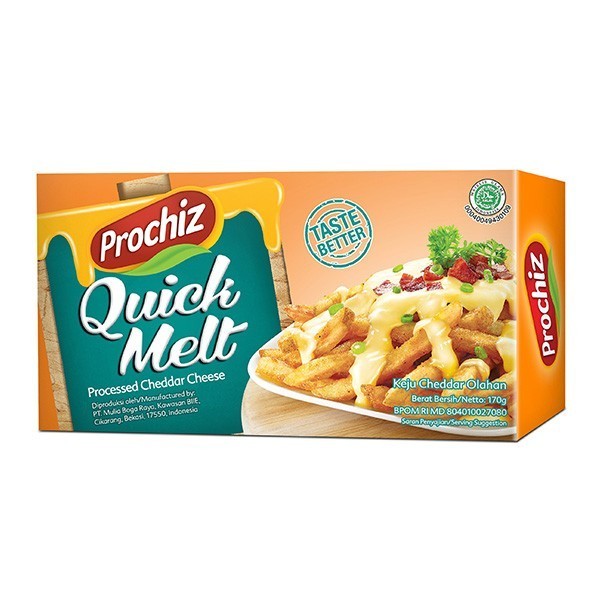 

New Item PROCHIZ QUICK MELT 160G
