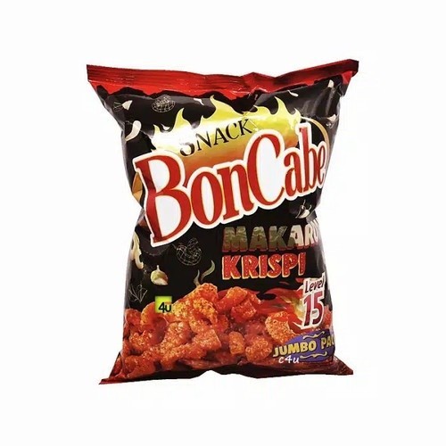 

New Item SNACK BONCABE MAKARONI KRISPI LEVEL 15 150g
