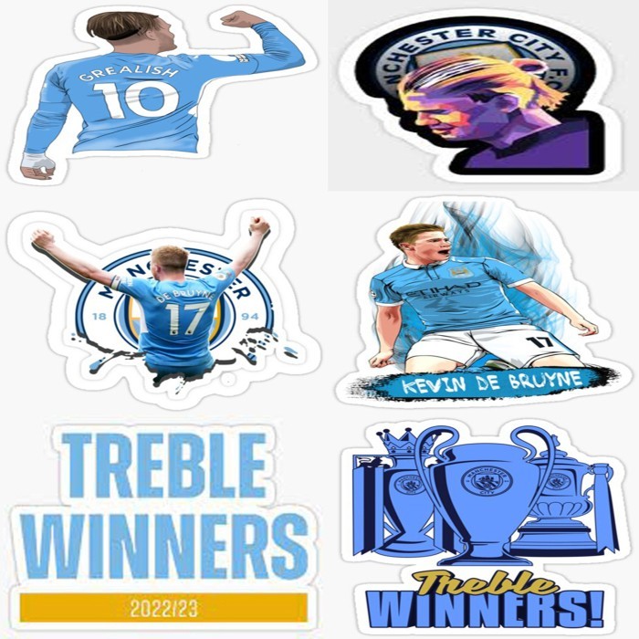 

DL25 Sticker Manchester City Fc
