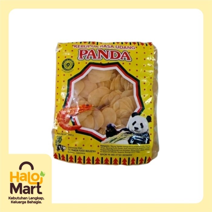 

NEW ITEM SNACK PANDA KERUPUK RASA UDANG 500G