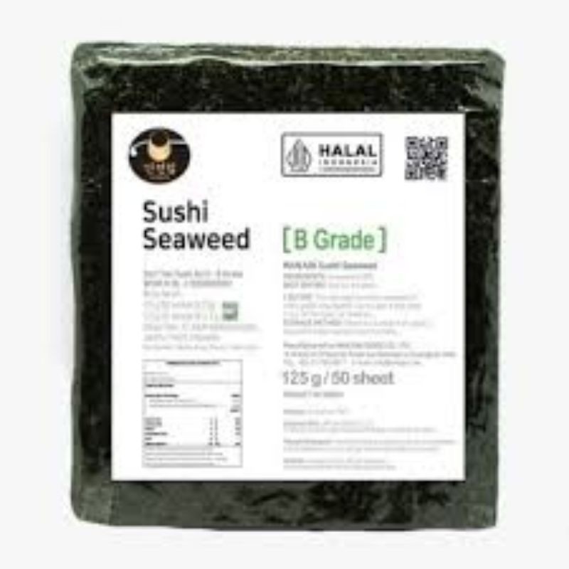 

SUSHI NORI 50 lembar Halal / Yakinori for Shusi Kimbab