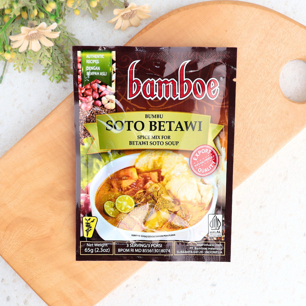 

Bumbu Soto Betawi Spice Mix Soup - Bamboe Organic