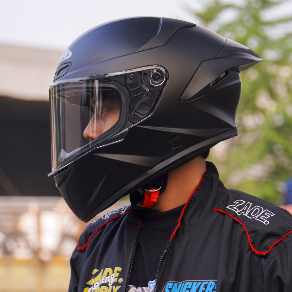 Helm MLA CRYPTON Full Face SNI Solid Terbaru