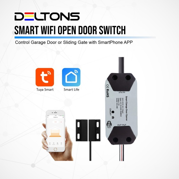 

Smart Sliding Gate Opener Wifi Tuya Smart Switch Open Close Monitor