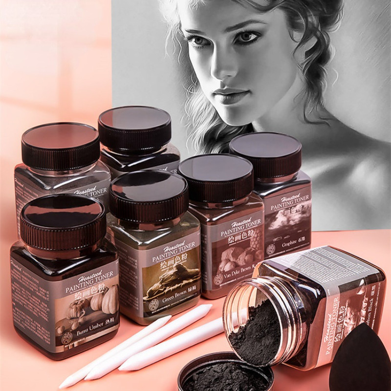 

Painting Color Powder 100g Sketch Graffiti Water-soluble Graphite Toner Taupe Art Examinees Special Art Pigments