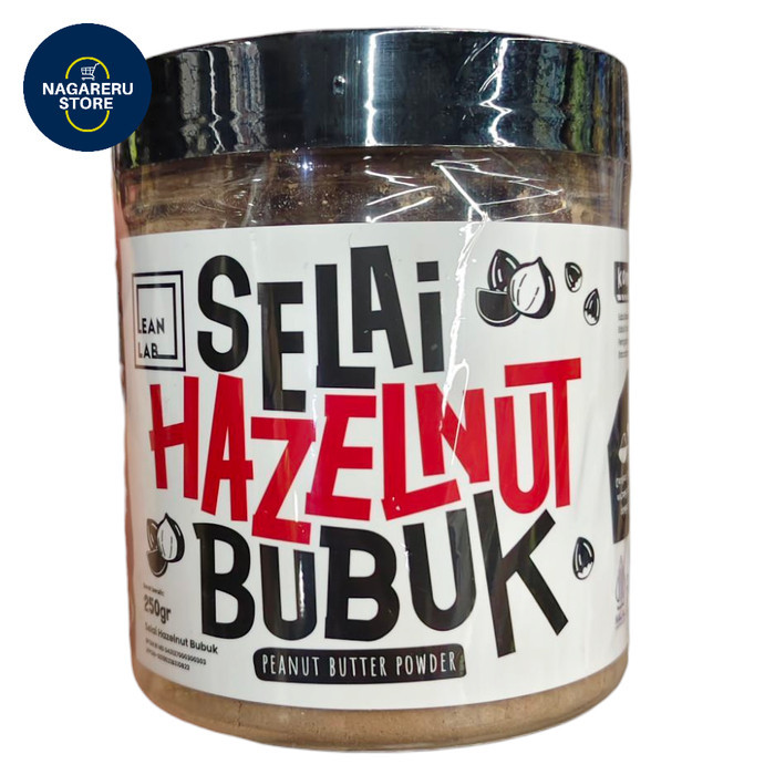 

Lean lab peanut butter powder (selai hazelnut bubuk) 250gr