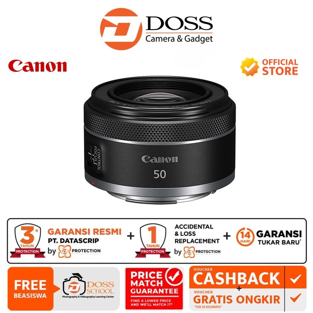 Canon RF 50mm f1.8 Canon RF 50mm f/1.8 STM / RF 50mm F1.8