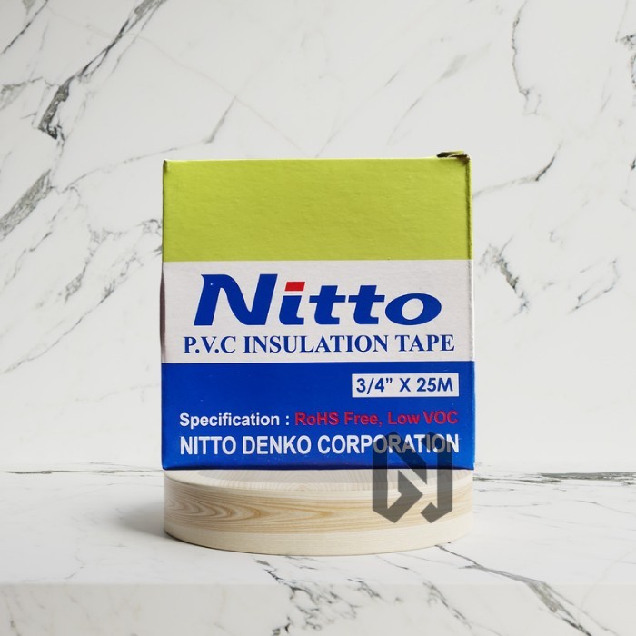 

Isolasi Kabel Nitto / Solasi Kabel PVC Hitam