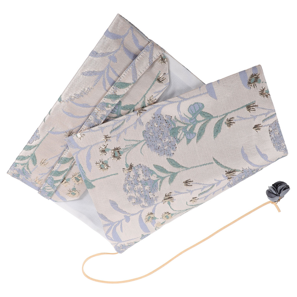 

Fabric Book Cover Sleeve Ornamental Decor Notebooks Protector Convenient Adjustable Cloth