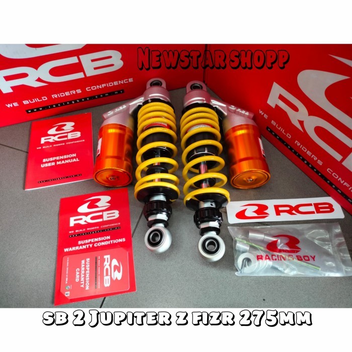 shock tabung rcb sb2 Jupiter z fizr 275mm yellow original