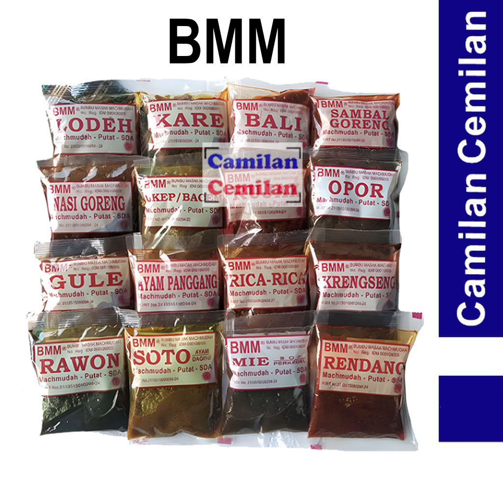 

Bumbu Masak Machmudah BMM Mahmudah Mahmuda Bumbu Soto Rawon Instan