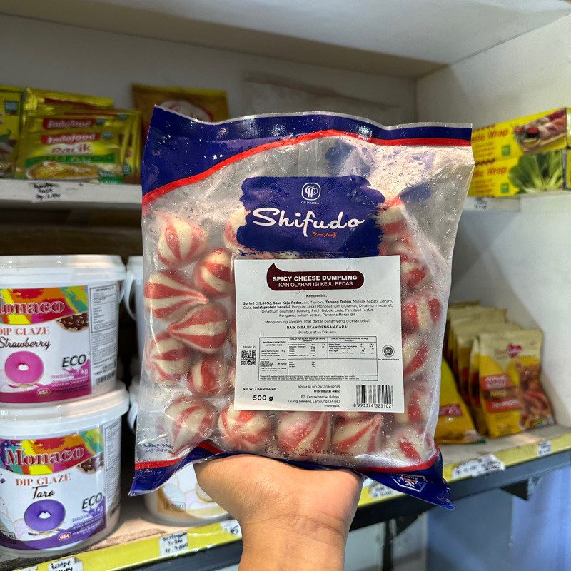 

SHIFUDO Dumpling cheese spicy (seafood) 500gr
