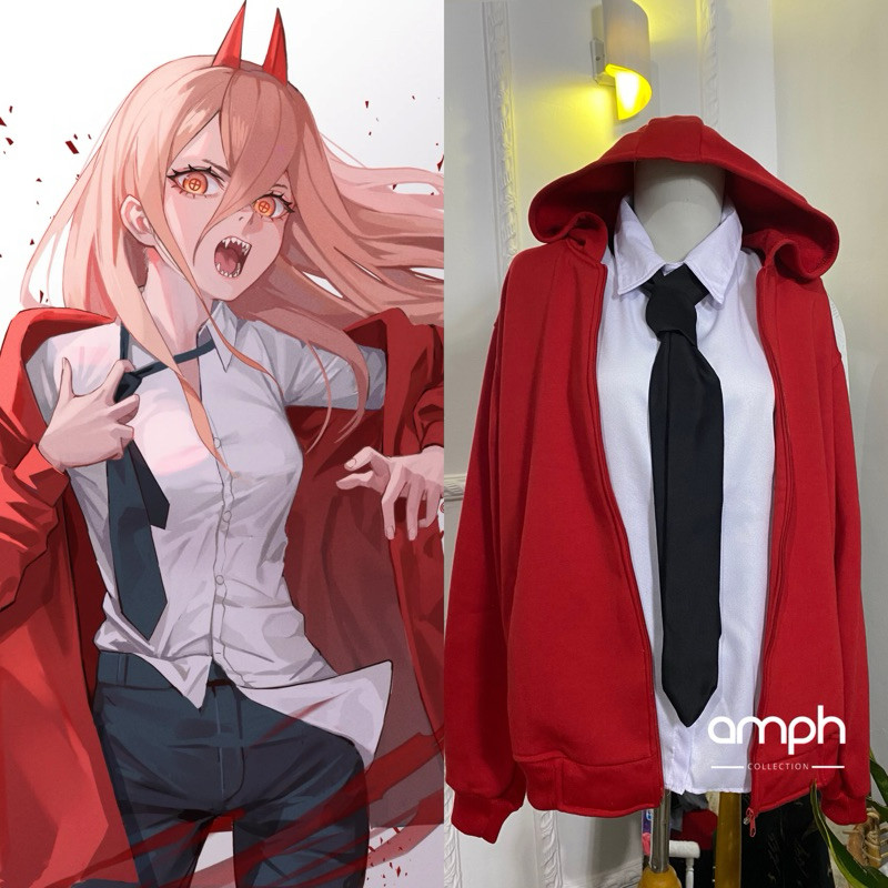 DISKONMANIA Power - Chainsaw Man | Anime / Cosplay / Cosplay Anime / Cosplay Anime Full Set | Costum