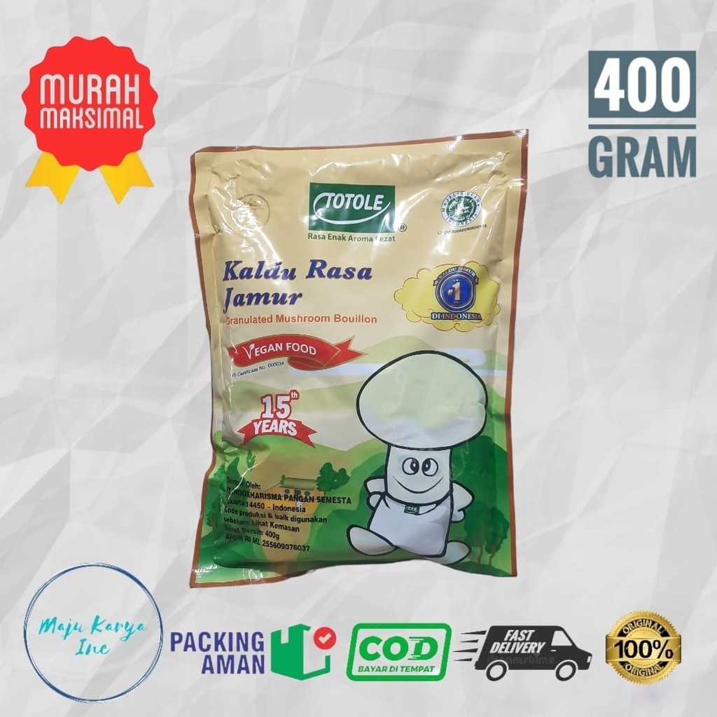 

Totole Kaldu Jamur 400 gram
