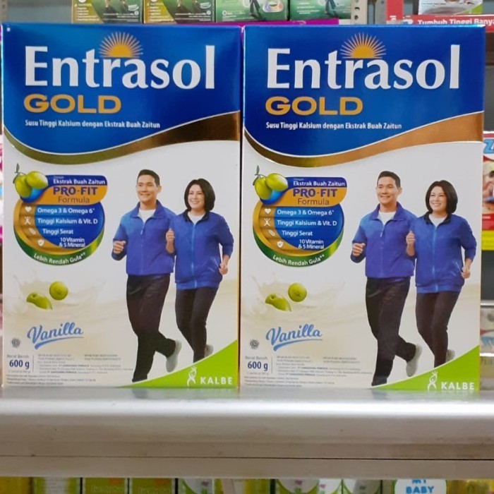 

[PROMO]Best Seller Entrasol gold vanila 600g