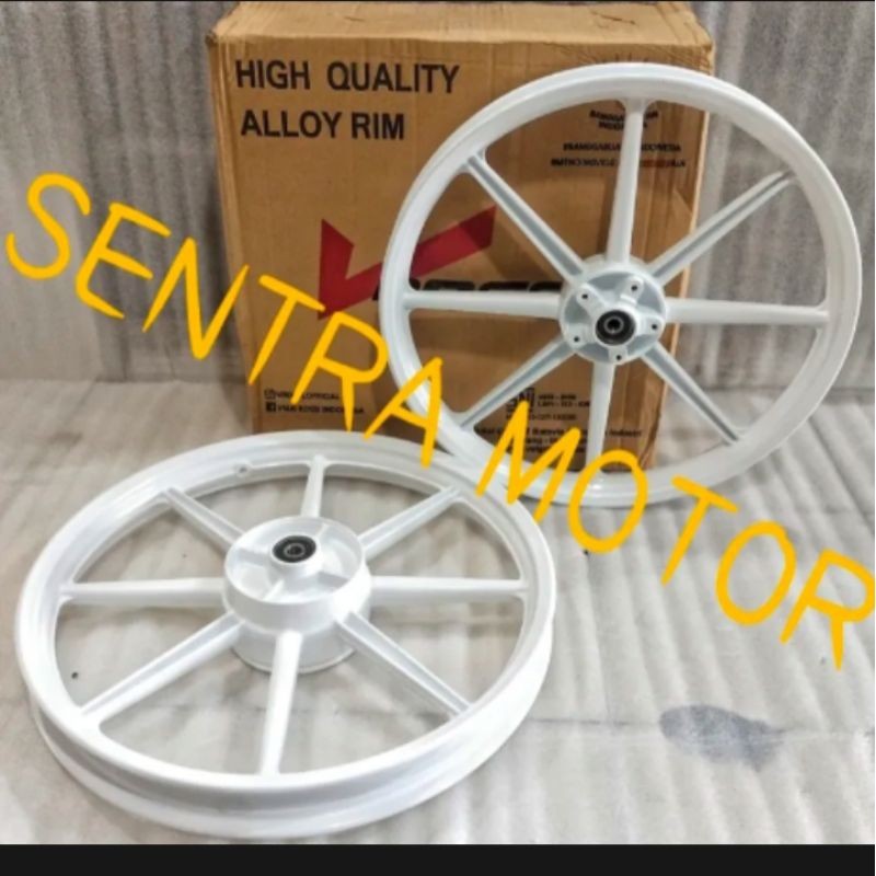 velg racing Supra x 100 , Supra fit 100 , Astrea grand depan cakram vrossi zigen swan palang 8