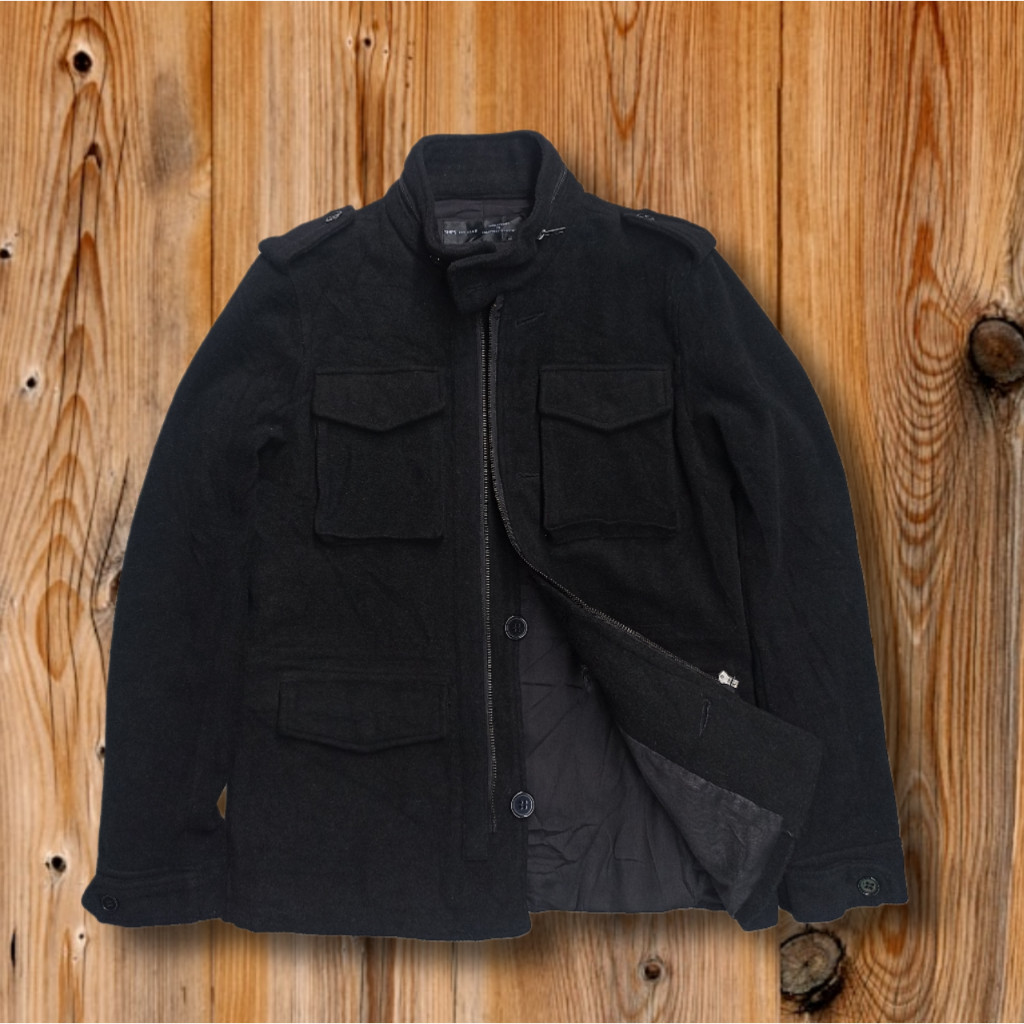 FREE ONGKIR Jacket Woll Tebal Casual Parka Tactikal Multipocket By Ships Jet Blue // Jacket Woll Sec