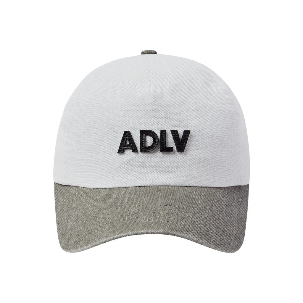 [ADLV] Pigment Leather Patch Ball Cap Green - Topi Standard Fit Unisex acme de la vie