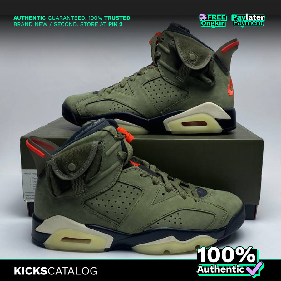 Jordan-6-Retro-Travis-Scott-(AJ-2180) - 100% Authentic | VNDS
