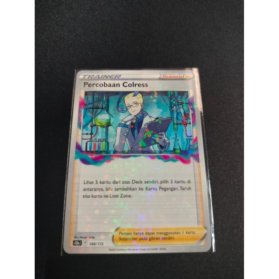 Percobaan Colress Foil S12a I 148/172  Kartu Pokemon TCG Indonesia