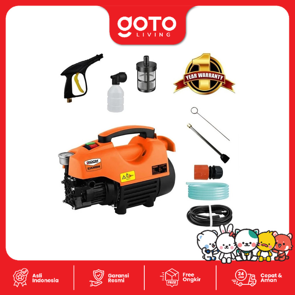 Kova Canon Jet Cleaner High Pressure Alat Steam Mesin Cuci Mobil Motor