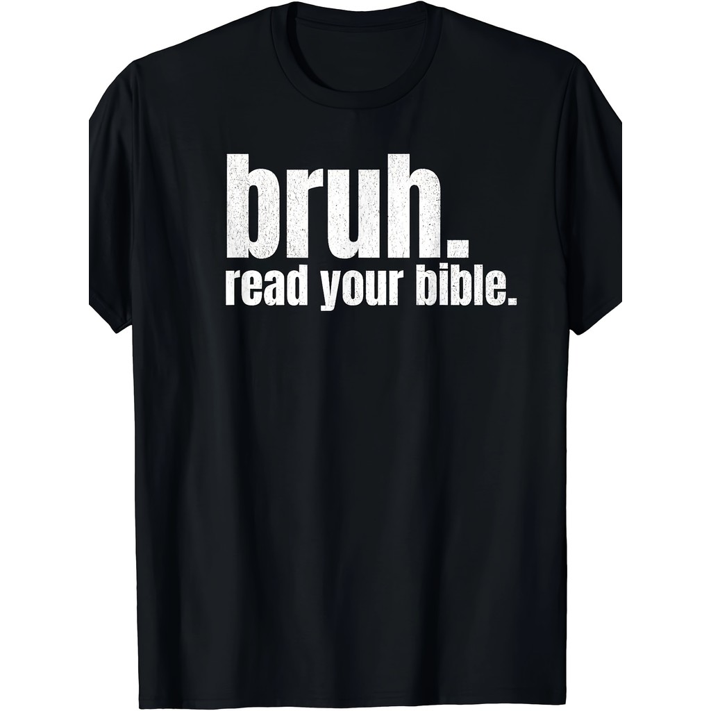 Kaos Rohani Kristen Desain Modern Unisex Baju Atasan Lengan Pendek Nyaman Buat Acara Gereja