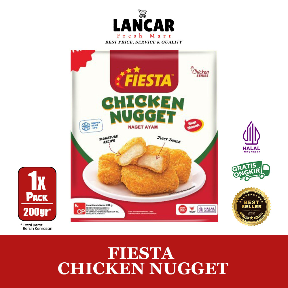 

FIESTA CHICKEN NUGGET 200GR
