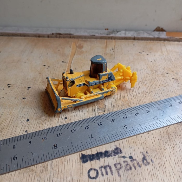 ZS34 diecast tomica Komatsu bulldozer bekas