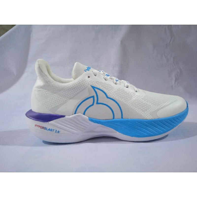 TARATIN_SHOP Sepatu Lari Ortuseight Hyperblast 2.0 White Cyan - Sepatu Running Outdoor