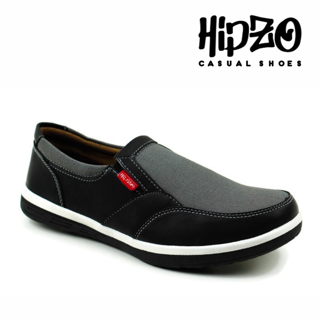Sepatu ORIGINAL pria terbaru sepatu Hipzo M049 sepatu kerja Casual sepatu slop -  Hipzo