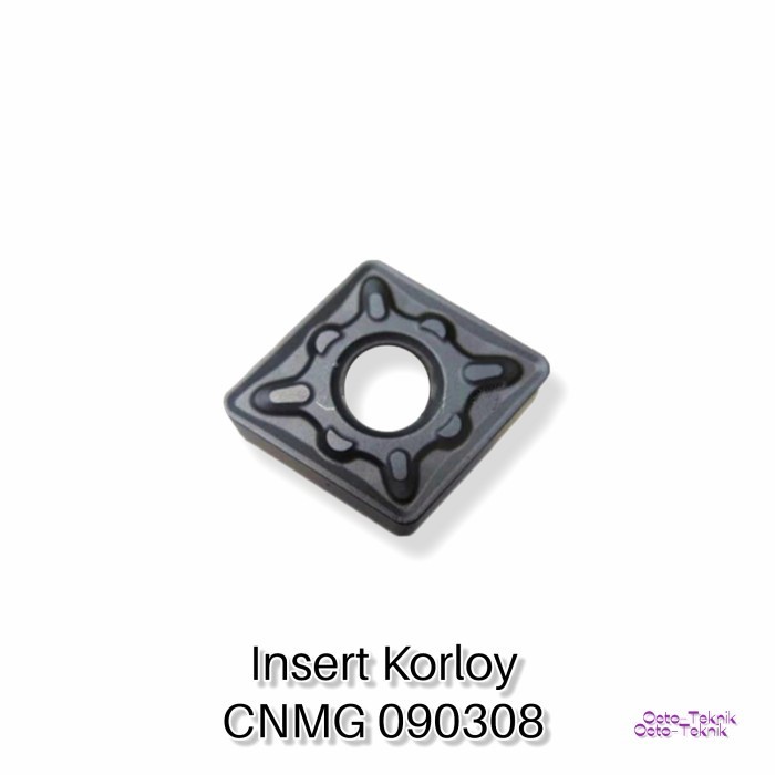 Insert CNMG 090308 insert / pisau mata bubut Korloy