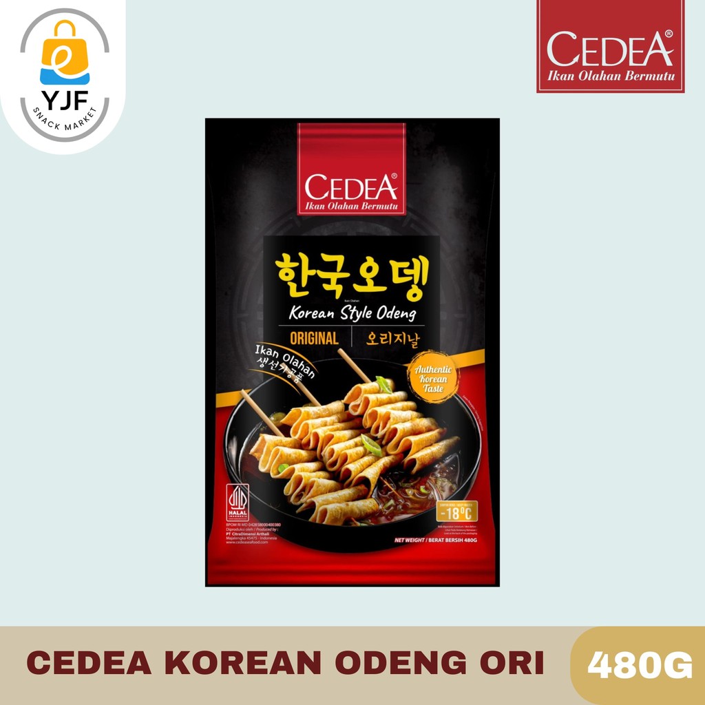 

Cedea Korean Odeng / Kue Ikan Korea Original / Spicy 480 gr