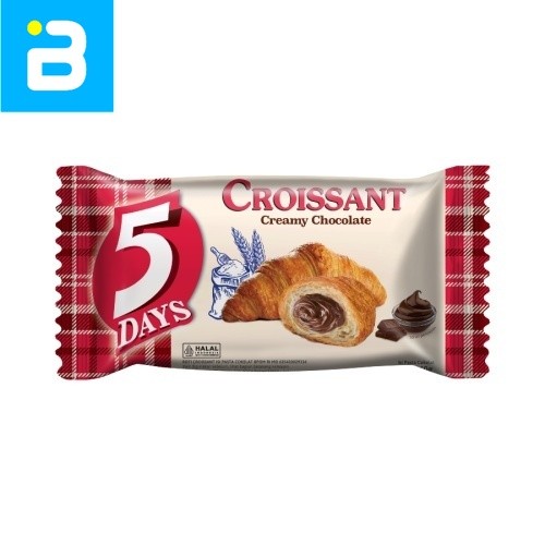 

5 Days Croissant Creamy Chocolate 60G