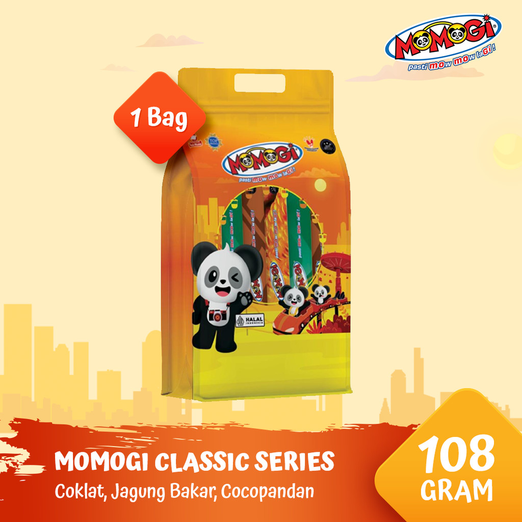 

MOMOGI CLASSIC SERIES 108GR [1 Bag @ 9 Pcs]
