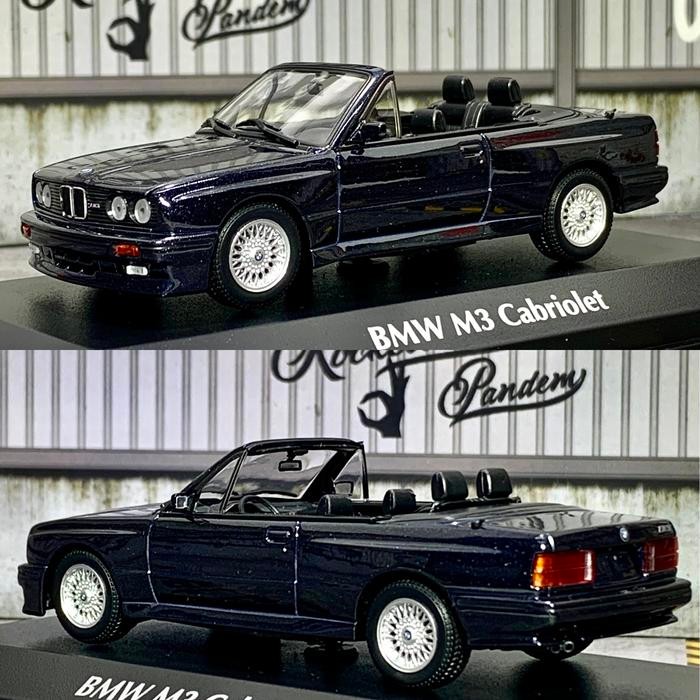 FG99 Diecast Cilandak 1/43 Maxichamps BMW M3 E30 Cabrio No E36 Minichamps