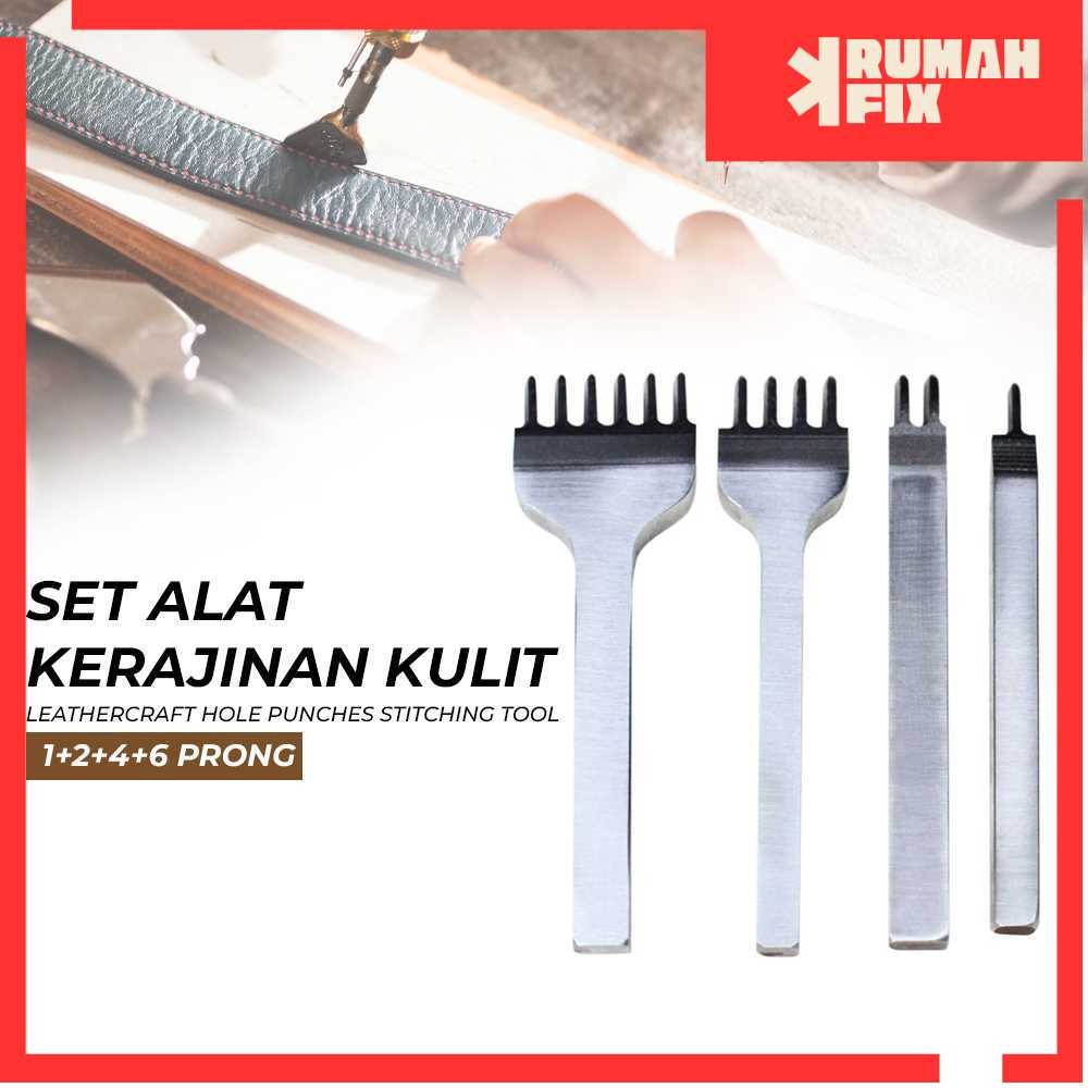

Set Alat Kulit Leathercraft Hole Punch Prong