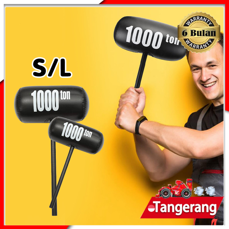 Mainan Balon Palu Besar 1000 Ton Balon Palu Tiup Fun Mainan Balon Palu 69cm/40cm