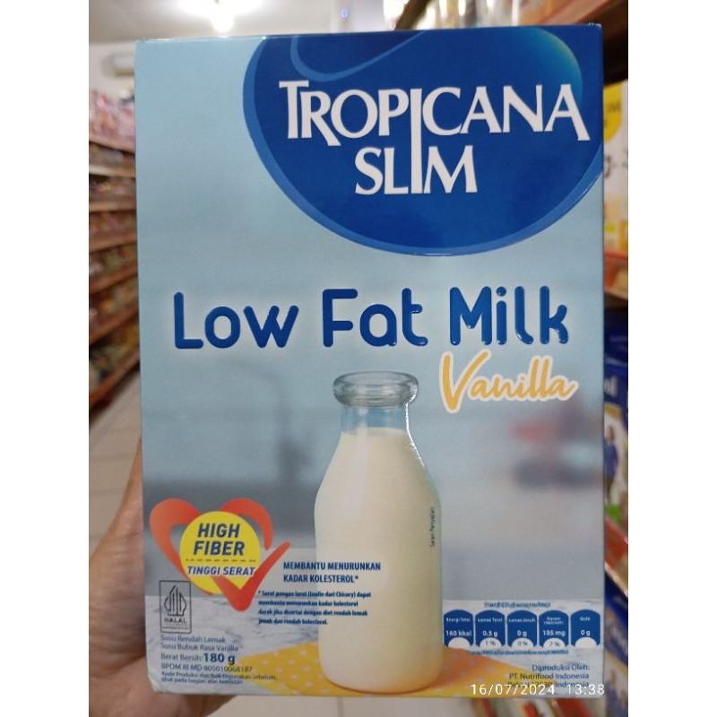

tropicana slim low fat milk Van 180gr - ARM