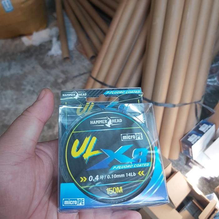 senar braid hammerhead ul x8 micro pe 150m - 0.6