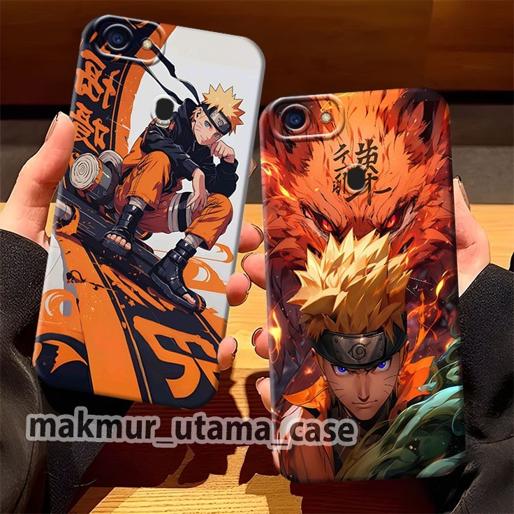 Casing Silikon Oppo F5 Oppo F5 Youth Oppo F9 Oppo F9 Pro Realme 2 Realme 2 Pro Motif Naruto -  Case 