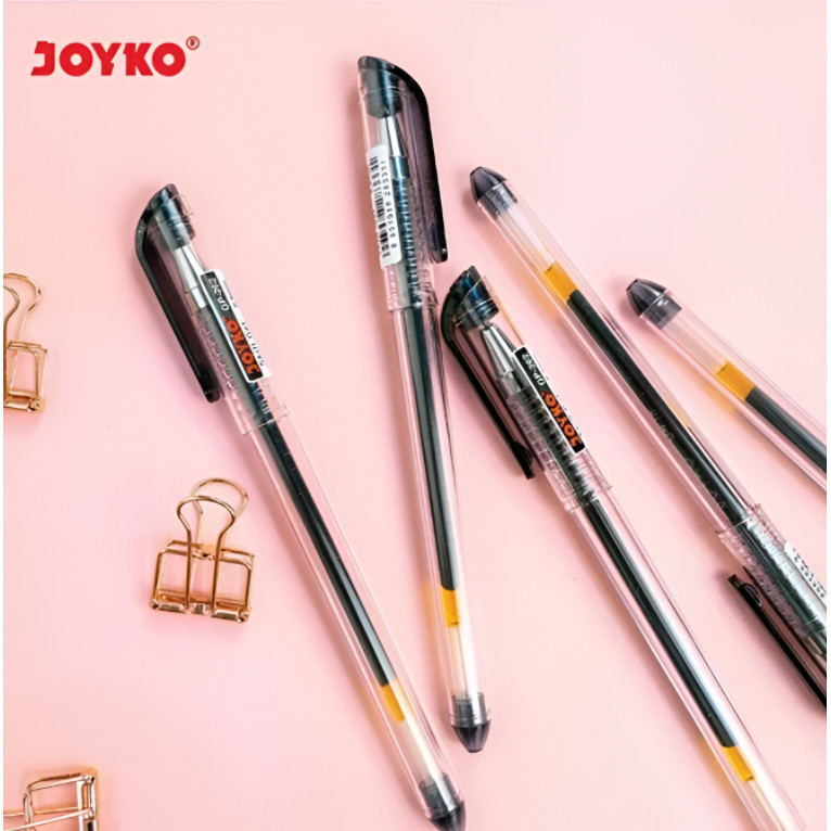 

Gel Pen Pulpen Pena Joyko GP-262 Skill Gel 0.5 mm (1 pcs) - Bolpen Pulpen Gel Hitam 0.5 mm