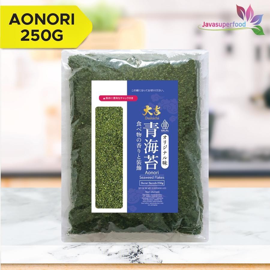 

Java Super Food Nori Bubuk Rumput Laut Halal Aonori 250 Gr Bahan Takoyaki