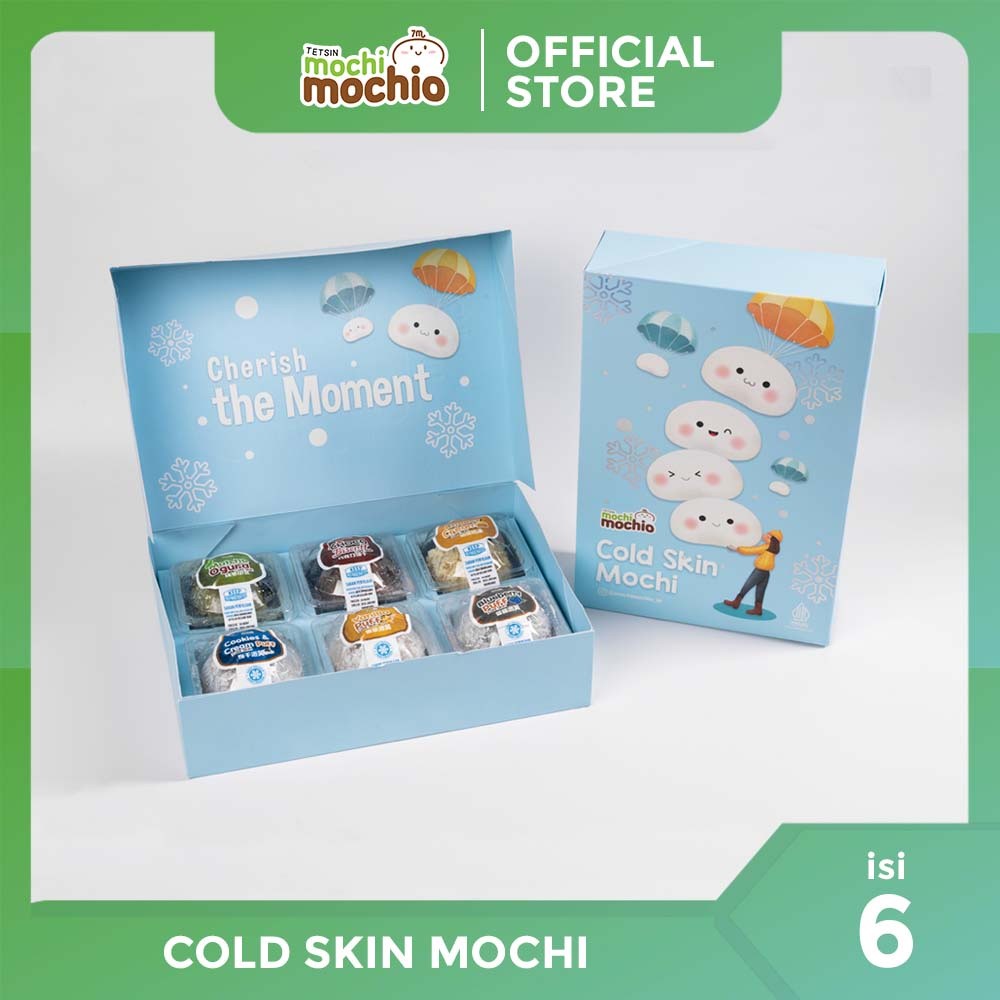 

Tetsin Mochi Mochio - Cold Skin Mochi 6 pcs