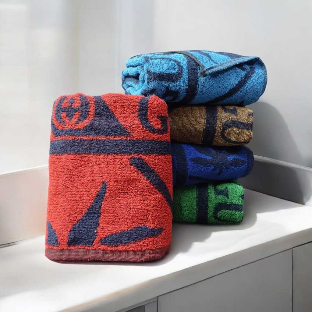 Lagi Promo!! Handuk Mandi Gucci Dewasa Jumbo Couple Hotel Premium Lembut Ukuran 80x150 Pengering Ram