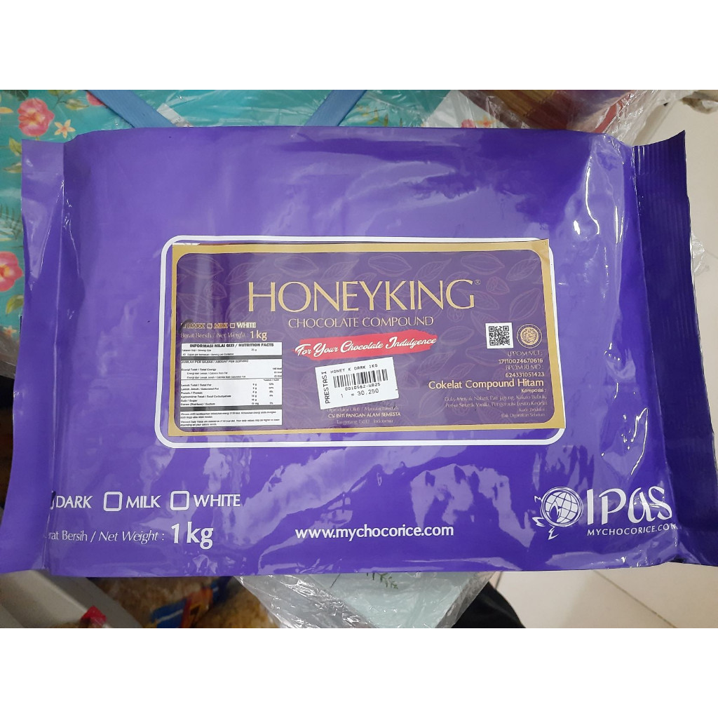 

HONEY KING Chocolate Compound/ Coklat Batang HONEYKING 1kg, 250gr